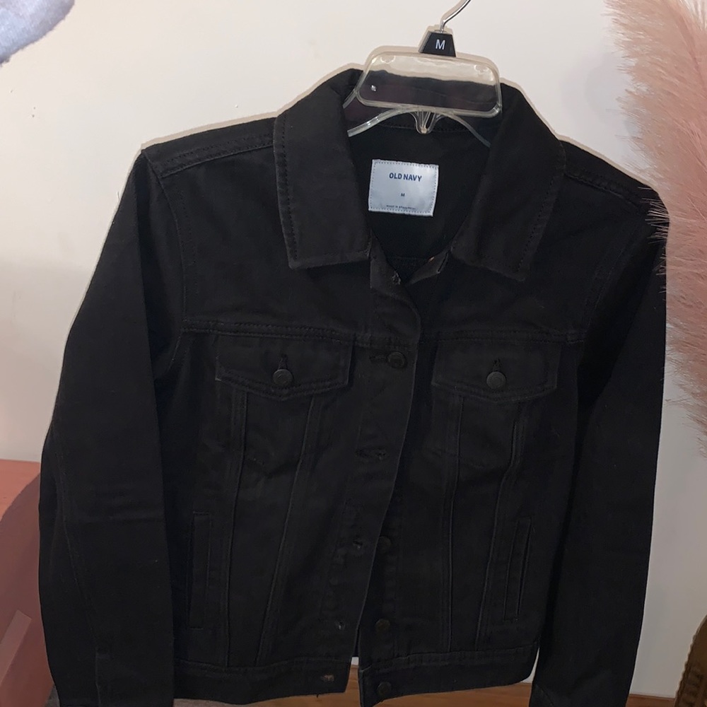 Black Jean Jacket Old Navy
